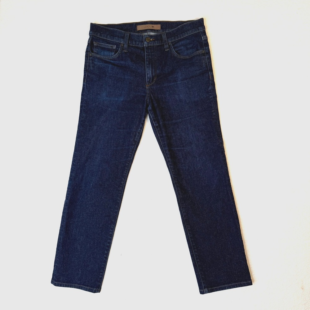 Joe's Jeans Womens Elliot Mid Rise Petite Dark Wash Skinny Jeans Size 30 / 10P